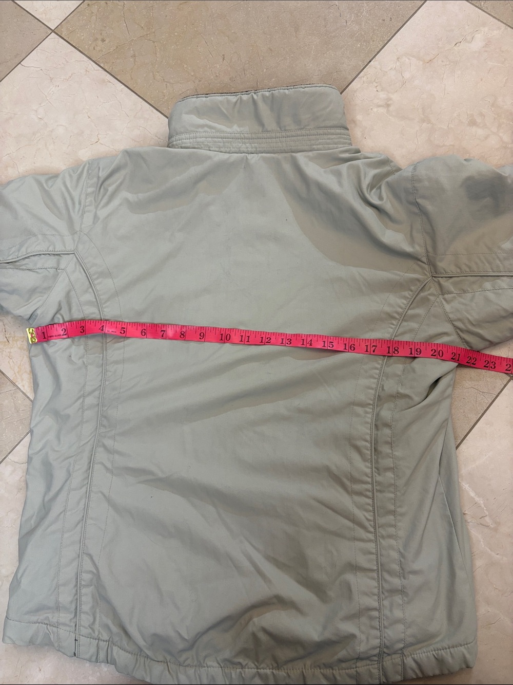 ⭐️ Columbia Light beige Outdoor Zip Jacket- medium - Picture 11 of 12